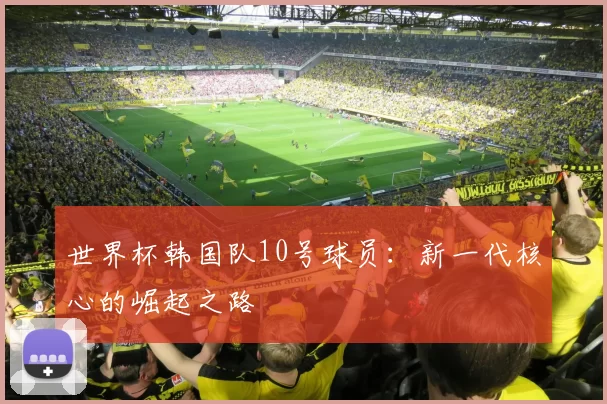 世界杯韩国队10号球员:新一代核心的崛起之路