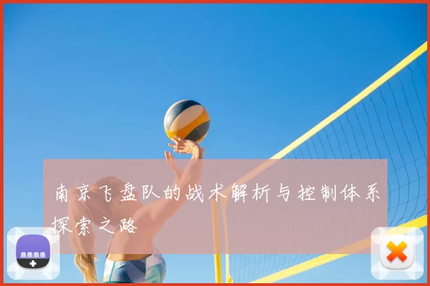 南京飞盘队的战术解析与控制体系探索之路