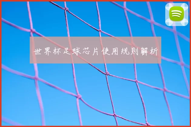 世界杯足球芯片使用规则解析
