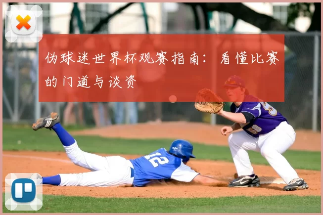 伪球迷世界杯观赛指南：看懂比赛的门道与谈资