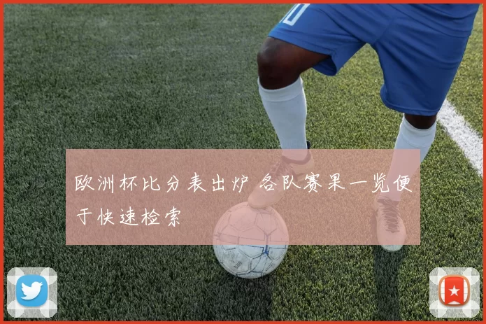 欧洲杯比分表出炉 各队赛果一览便于快速检索